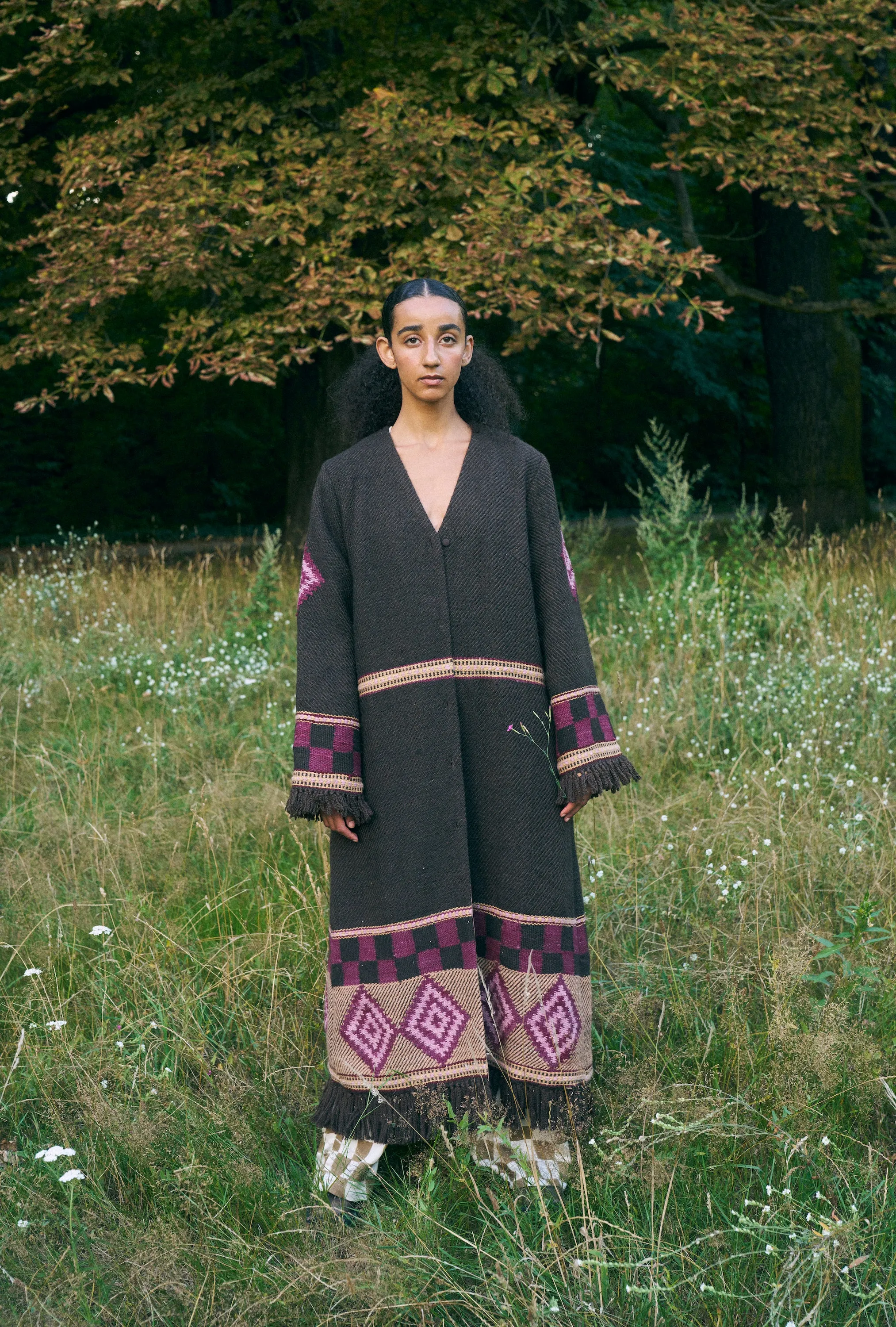 The Kullu Wool Coat - Clove