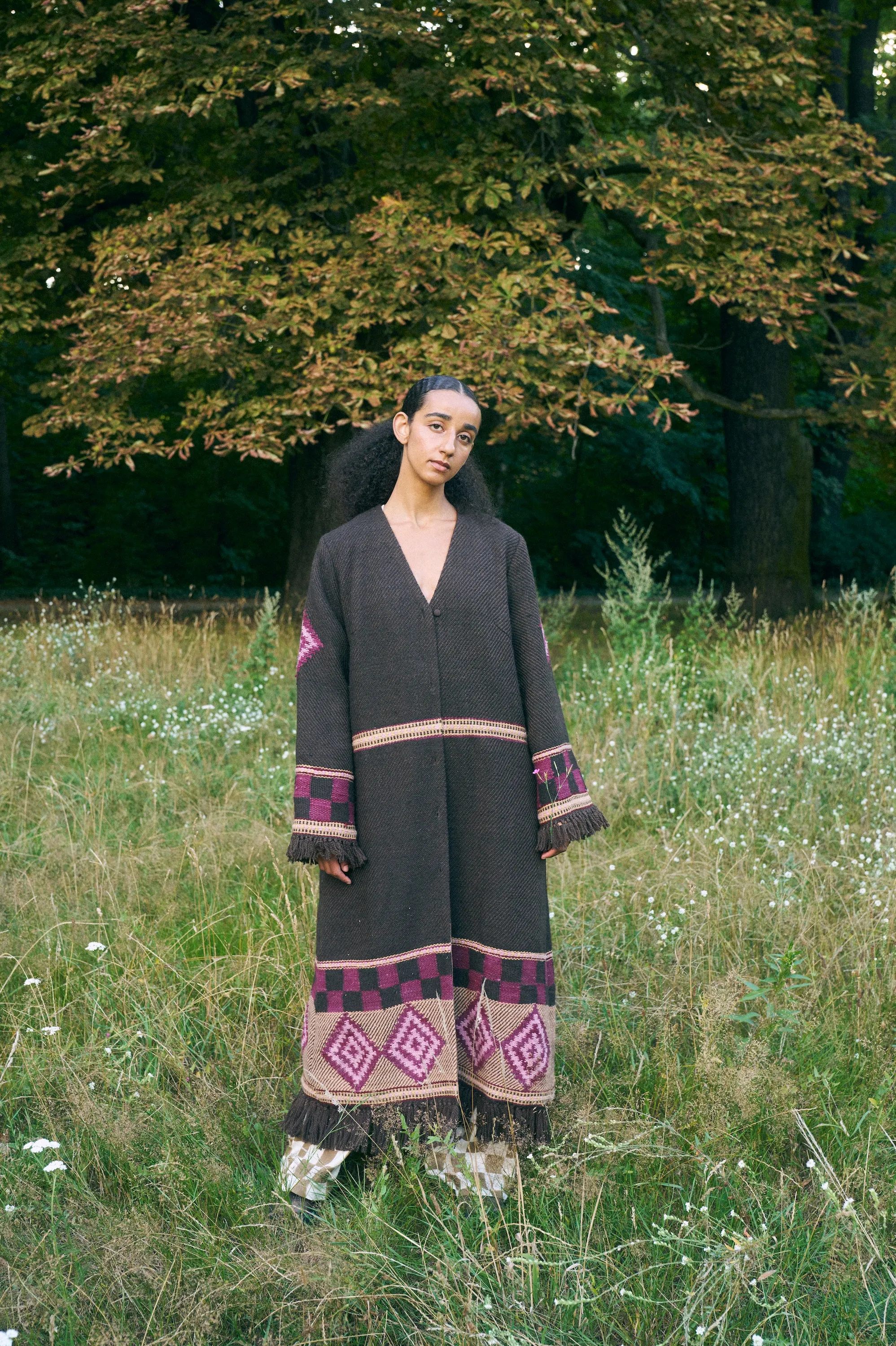 The Kullu Wool Coat - Clove