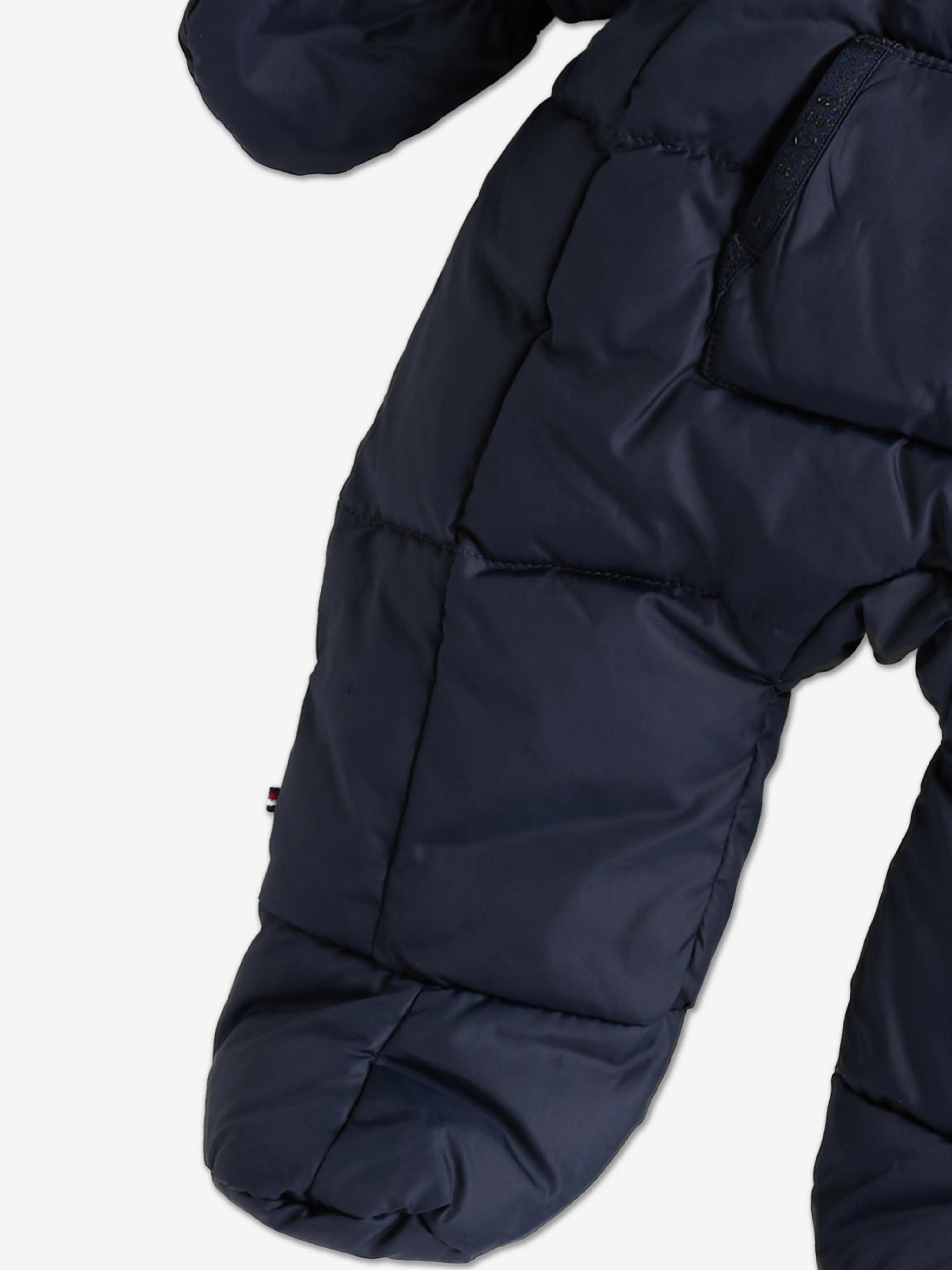 Tommy Hilfiger Baby Hooded Snowsuit in Navy