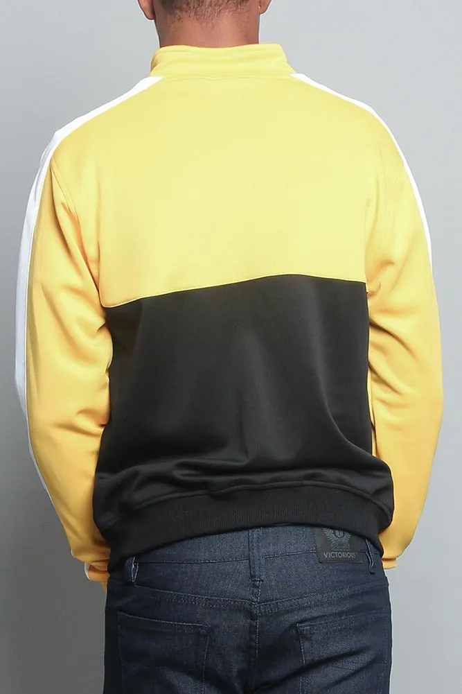 Tri-Colored Track Jacket