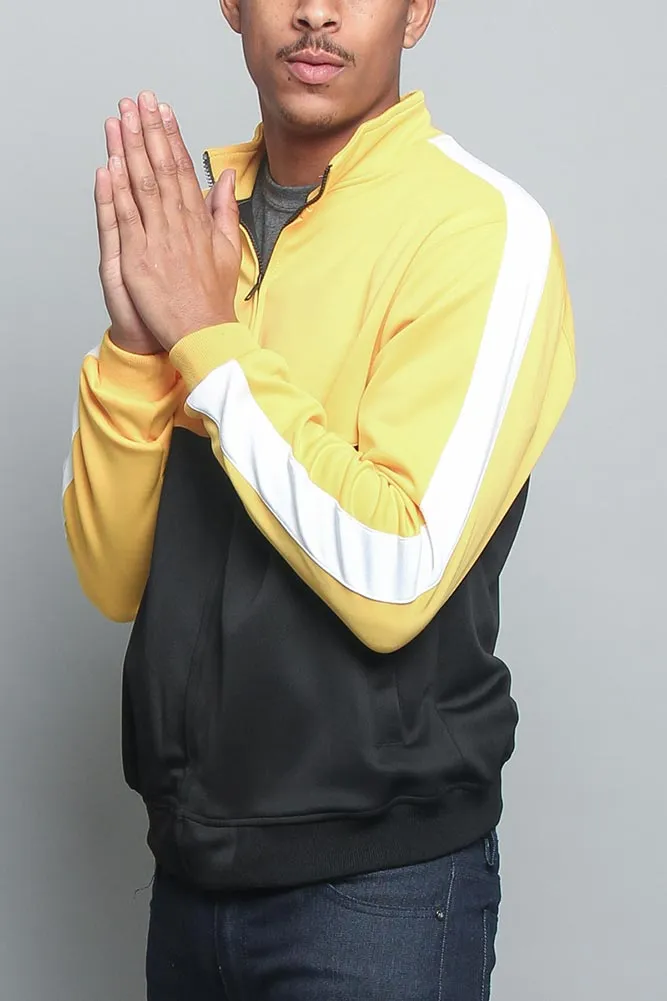 Tri-Colored Track Jacket