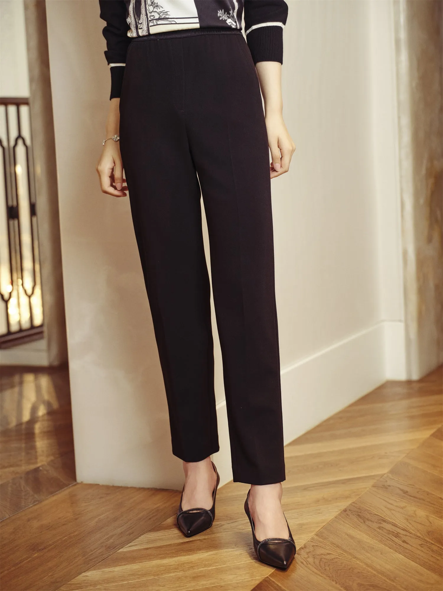 YAYING Triacetate Suit Pants